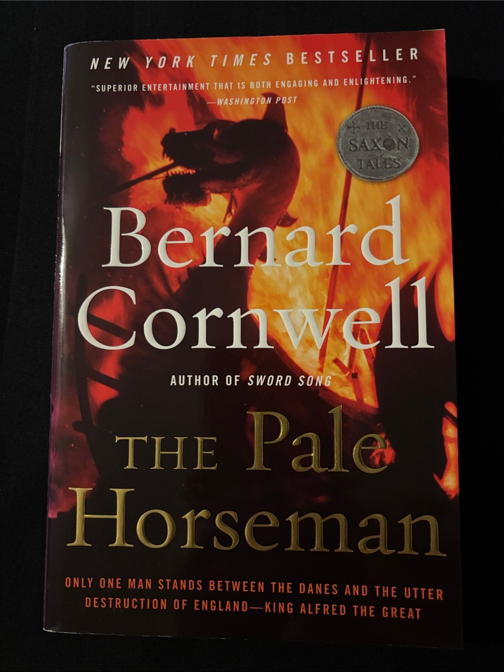 Bernard Cornwell’s “The Pale Horseman” - Paperback Book